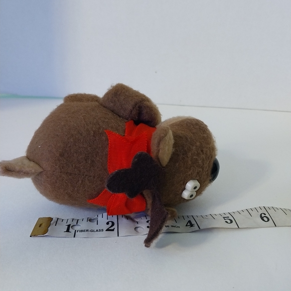 Vintage 1979 Rodney Reindeer Stuffed Animal Plush Toy - Picture 9 of 9